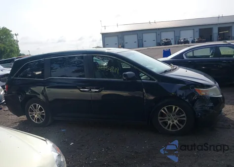 2012 Honda Odyssey Ex-L from USA, damaged, VIN 5FNRL5H68CB099399